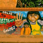 Mural contra la violencia machista en Argentina. (Francoise Gaujour / Flickr)