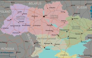 Mapa Ucraïna