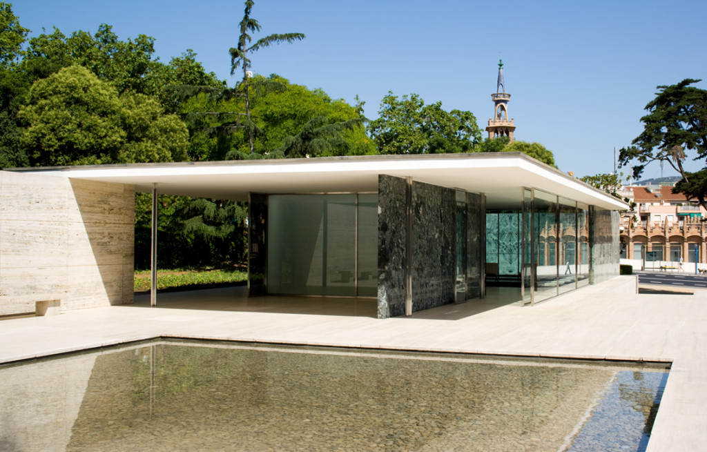 Pavellón Mies Van der Rohe