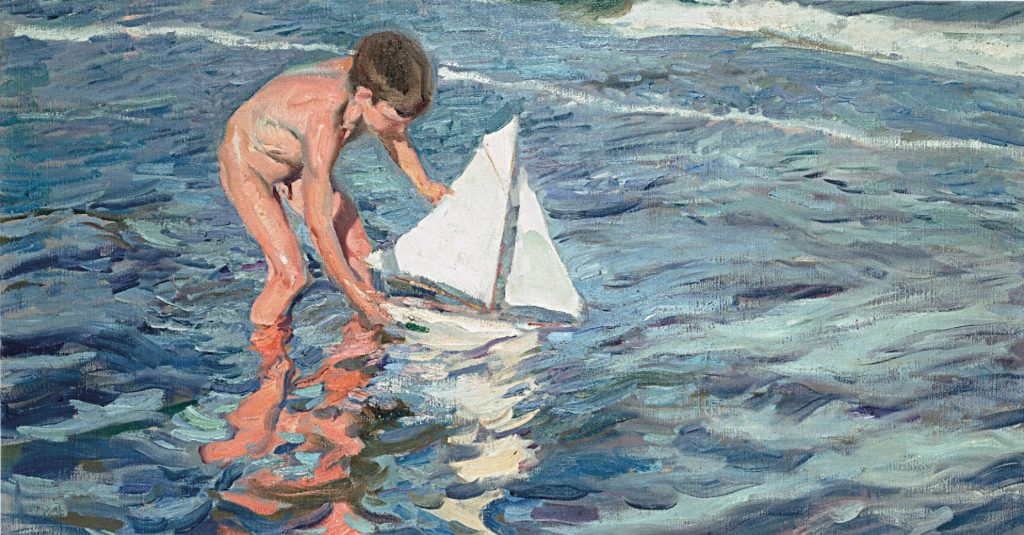 El balandrito, una de las obras más conocidas de Sorolla (Google Art Project/WikiCommons)