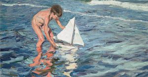 El balandrito, una de las obras más conocidas de Sorolla (Google Art Project/WikiCommons)