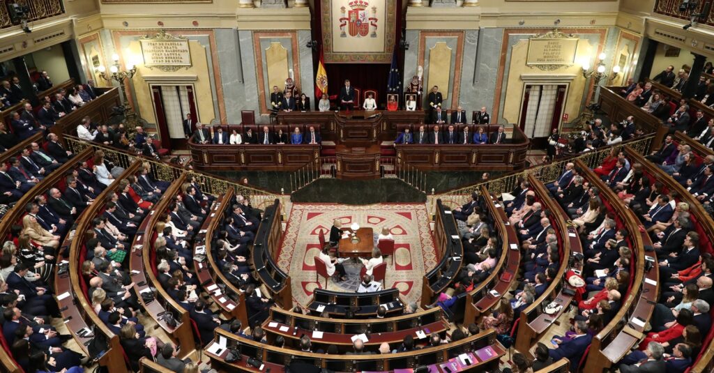 Hasta ahora, en el Congreso de los Diputados de España solo se podía hablar en castellano. (Pool Moncloa / Fernando Calvo / Ministerio de la Presidencia, Gobierno de España)