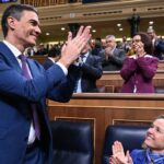 Pedro Sánchez tras ser investido el jueves 16 de noviembre (La Moncloa/Flickr)