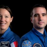 Los astronautas Sophie Adenot y Raphael Liegeois (ESA)