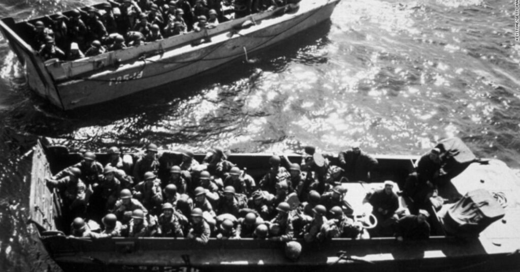 Las tropas durante el día D (Segunda Guerra Mundial/ Pxhere)