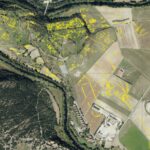 El plano muestra el lugar donde se ha encontrado el circo romano (Diputación foral de Álava)