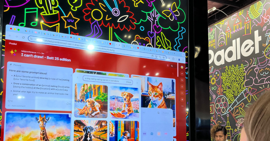 La IA puede generar imágenes personalizadas, como la de un perro comiendo zanahorias en Barcelona/Junior Report