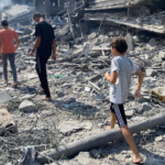 Los ataques en Gaza han provocado el caos, dejando la zona en una situación catastrófica/WAFA en colaboración con APAimages-Wikimedia Commons