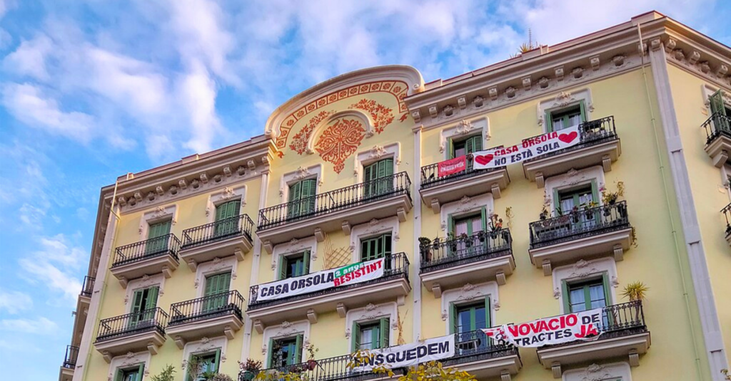 Casa Orsola se ha convertido en símbolo de la lucha por una vivienda digna/Enric-Wikimedia Commons