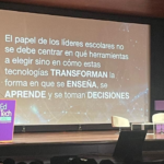 La copresidenta del Consejo Asesor de Inteligencia Artificial de Naciones Unidas, Carme Artigas, durant la ponencia inaugural del congreso/Junior Report