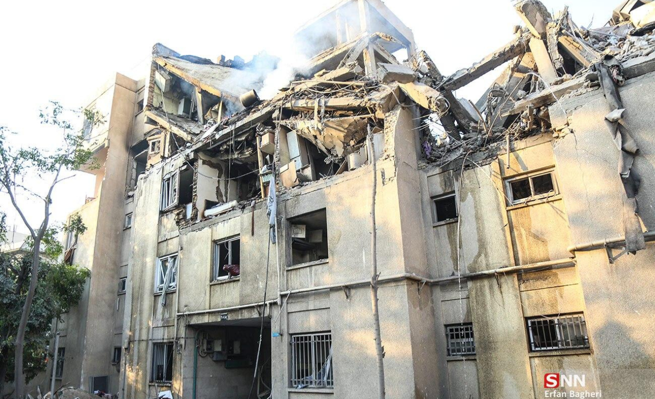 Atacs d'Israel a algunes zones de Teheran, capital de l'Iran.