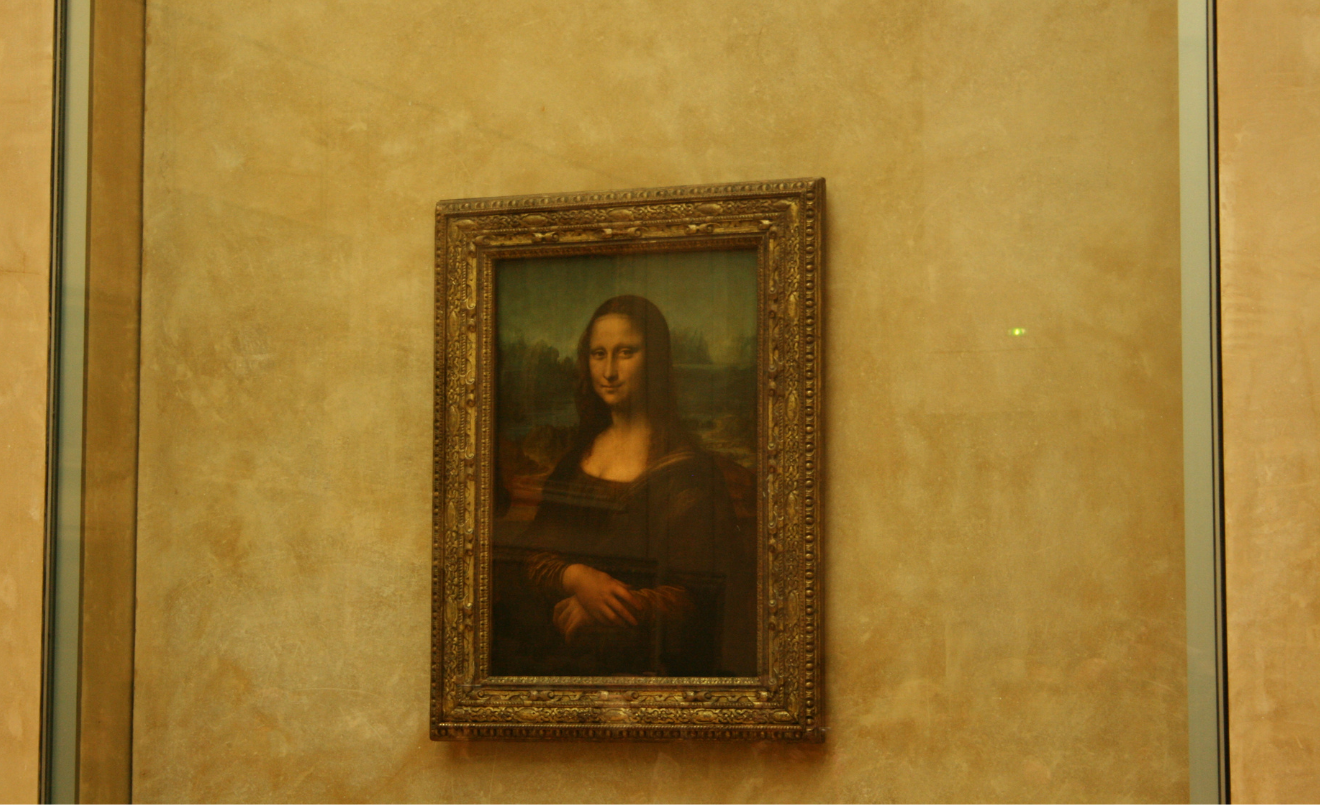 El cuadro de la Mona Lisa se expone en el Museo del Louvre de París (GNU Free Documentation License-Diego Delso/Wikimedia Commons)