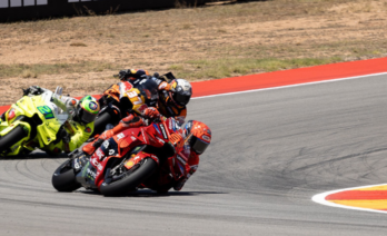 Marc Márquez durante el Gran Premio de motociclismo de Aragón 2025. ((Team EG00-Wikimedia Commons)