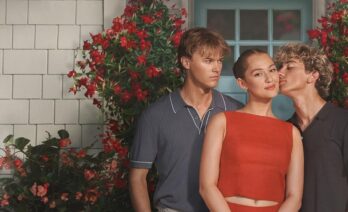 Los personajes Conrad, Belly y Jeremiah en ‘El verano en que me enamoré’. (Prime Video)