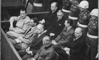 Acusados nazis durante los Juicios de Nuremberg, 1945-1946. (Office of the U.S. Chief of Counsel for the Prosecution of Axis Criminality / Wikimedia Commons)