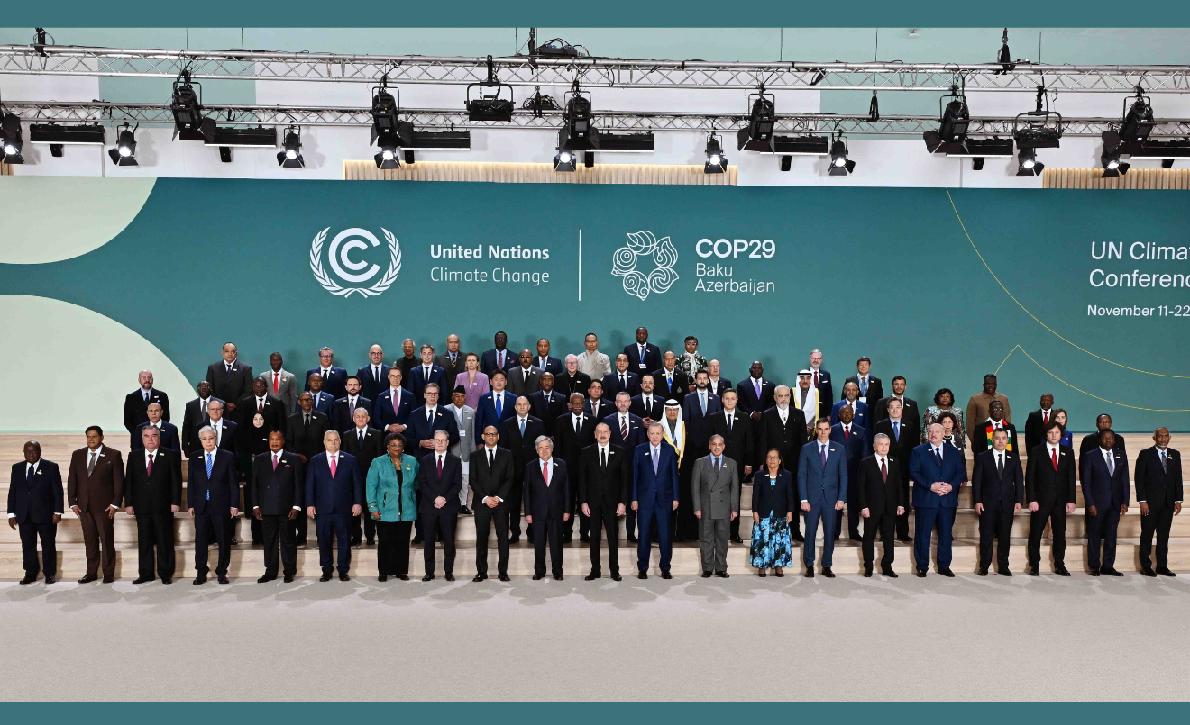 Líderes mundiales en la COP29. (Consejo de la Unión Europea)