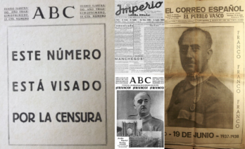 Recopilación de portadas del ABC, El Correo Español e Imperio (Junior Report)
