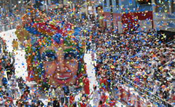 Fiesta de carnaval en Pasto, Colombia (Etienne Le Cocq–Wikimedia Commons)
